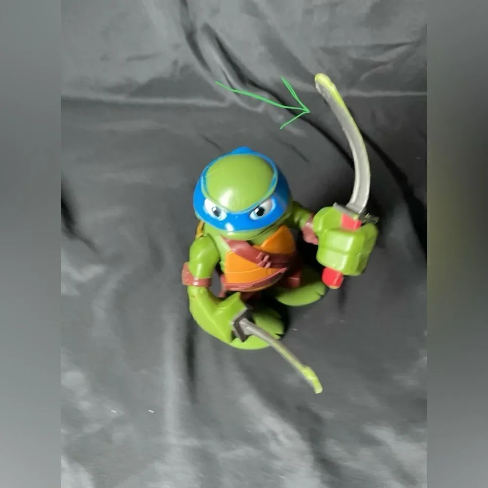2014 Viacom TMNT LEONARDO 6'' Interactive Figure Teenage Mutant Ninja Turtles PC